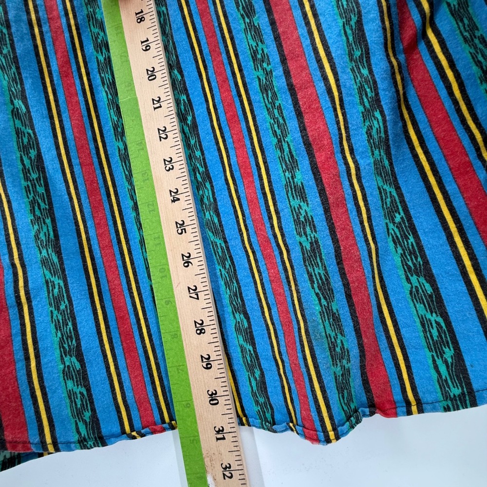 Western Plains Trading Co Shirt Mens Large Multicolor Striped Brushpopper Cotton - Picture 4 of 10